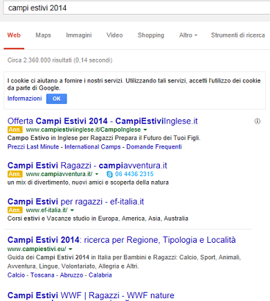 Iscriviti su CampiEstivi.eu